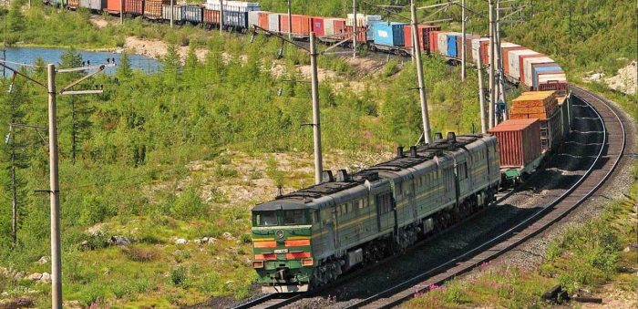 Международные и внутренние перевозки грузов железной дорогой от компании Транзит